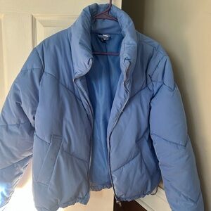 H&M Light Blue Puffer Jacket
